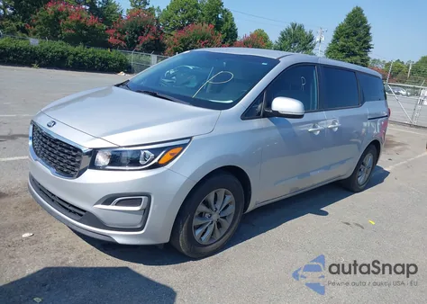 2020 Kia Sedona L из США, поврежденный, VIN KNDMA5C14L6597266